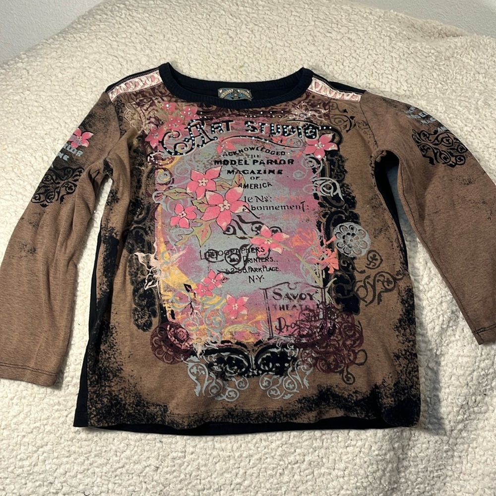 🆓🆓🆓 with a purchase,,,Vanilla Sugar Lovely Colorful Ladies Top